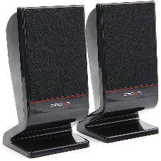 Колонки Crown CMS-601 чёрный, 2.0, 6 Вт, AUX