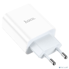 Сетевое зарядное устройство HOCO HC-66076 C97A/PD + QC 3.0/2 USB: Type-A + Type-C/Выход: 5V_9V_12V, 20W/белый