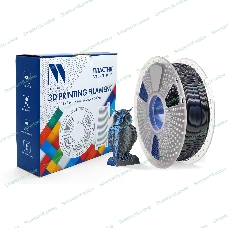 Филамент NVPrint Silk PLA+ Black/Blue для 3D печати диаметр 1.75мм длина 330 метров масса 1 кг