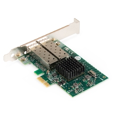 Комплект: Сетевой адаптер SFP ExeGate EXE-82576-F2 + Трансивер Multi-Mode до 550м ExeGate EXT-1G-MM850-LC2-550M (EX296229RUS: PCI-E x1 v2.0, порты 2x SFP (10/100/1000Mb/s), Gigabit Server NIC Intel Chipset 82576-F2 + EX298329RUS: Tx:850/Rx:850 нм, до 550 м, разъем Duplex LC)