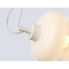 Подвесной светодиодный светильник Ambrella light LH11071 WH/FR белый/белый матовый 36W 3000K 745*230*230