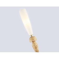 Настенный светильник Ambrella light LH75369 GD/WH золото/белый G9 max 28W 70*150*560