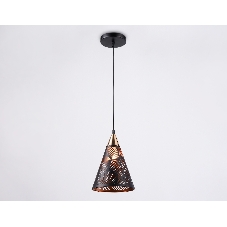 Светильник Ambrella light TR8431 BK/FGD черный/золото E27 max 40W D180*800