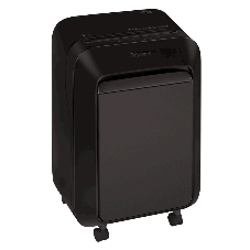 Шредер Fellowes PowerShred LX210 черный (секр.P-4) перекрестный 16лист. 23лтр. скрепки скобы пл.карты