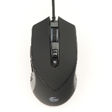 Мышь проводная Gembird MG-770 черный, 3200 dpi, USB, кнопки - 7