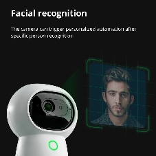 Камера AQARA Camera Hub G3/Камера+ управления/Управление жестами/Камера 360/2K 2304х1296p/Протокол связи:Zigbee/WiFi/Питание:USB-C/белый CH-H03