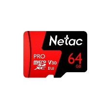 Флеш карта MicroSD card Netac P500 Extreme Pro 64Gb, retail version w/o SD adapter
