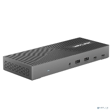 USB-концентратор WAVLINK USB-C Triple Display 4K@60Hz Universal /100W PowerDelivery Include 20V/8A Power Adapter/ 4xUSB3.0/3xUSB C/2xDP 4K 60HZ/3xHDMI 4K 60HZ/1xGigabit LAN/1xAudio In/Out