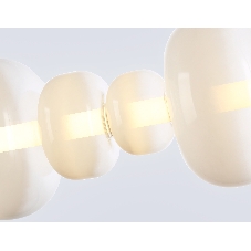 Подвесной светодиодный светильник Ambrella light LH11071 WH/FR белый/белый матовый 36W 3000K 745*230*230