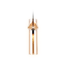 Светильник Ambrella light TR3560 BK/TI черный/янтарь E27 max 40W D130*1200