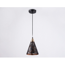 Светильник Ambrella light TR8431 BK/FGD черный/золото E27 max 40W D180*800