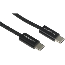 Кабель Magssory CBL002 USB Type-C (m)-USB Type-C (m) 1.5м черный коробка