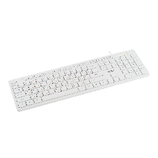 Клавиатура проводная Acer OKW123, USB, белый