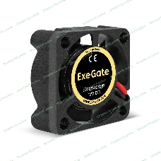 Вентилятор для корпуса ExeGate EX02510S2P черный, 25 мм, 10000 об/мин, 22 дБ, 2 pin