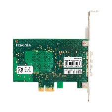 Комплект: Сетевой адаптер SFP ExeGate EXE-82576-F2 + Трансивер Multi-Mode до 550м ExeGate EXT-1G-MM850-LC2-550M (EX296229RUS: PCI-E x1 v2.0, порты 2x SFP (10/100/1000Mb/s), Gigabit Server NIC Intel Chipset 82576-F2 + EX298329RUS: Tx:850/Rx:850 нм, до 550 м, разъем Duplex LC)