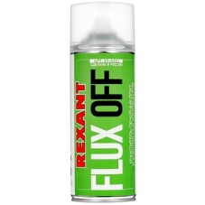 Очиститель печатных плат FLUX OFF, Rexant, 400 мл, аэрозоль