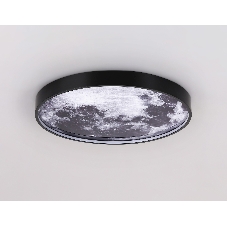 Настенно-потолочный светодиодный светильник Ambrella light FW11110 BK черный 15W LED 3000-6400K D240*38