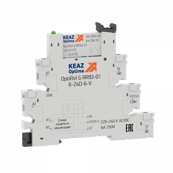Релейный модуль OptiRel G RM38-51-24U-6-V-CO