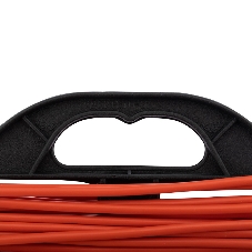 Удлинитель-шнур на рамке PROconnect ПВС 2х0.75, 20 м, б/з, 6 А, 1300 Вт, IP20, оранжевый
