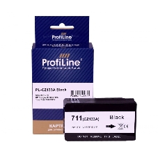 Картридж струйный ProfiLine PL-CZ133A №711 для принтеров HP DESIGNJET T120/T520 Black пигмент
