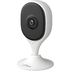 Компактная IP-видеокамера Dahua DH-IPC-C3AP-0280B с Wi-Fi 2.4ГГц 3Мп, 1/3.2” CMOS, объектив 2.8мм, обнаружение людей, ИК 10м, микрофон, динамик