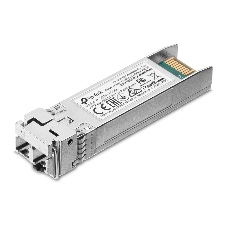 Трансивер TP-Link 10G SFP+ Module, LC connector, 50/125um or 62.5/125um Multi-mode, 850nm wavelength, distance up to 300m.