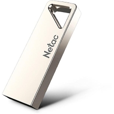 Флешка USB Netac U326 (NT03U326N-008G-20PN), 8Gb, USB 2.0, R/W 50/15, серебристый