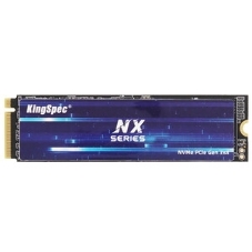 Накопитель SSD KingSpec NX-512, 512Gb, PCIe 3.0 x4, M.2 2280, NVMe, R/W 3400/3100