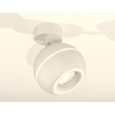 Комплект поворотного светильника Ambrella light XM1101015 SWH белый песок MR16 GU5.3 LED 3W 4200K (A2202, C1101, N7110)