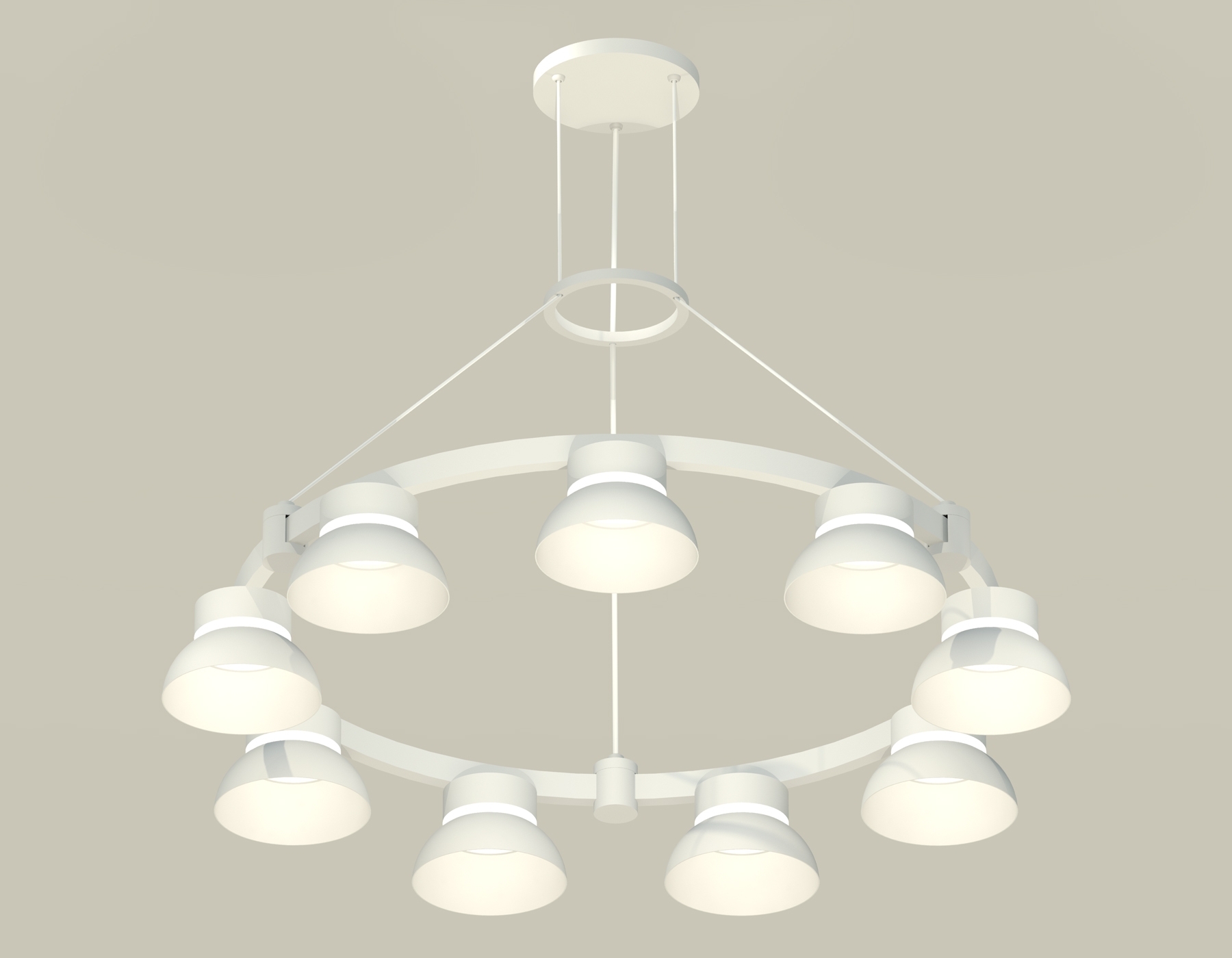 Светильник Ambrella light XR92031701/9 SWH/FR белый песок/белый матовый GX53 (A9203, C9241, N8140)