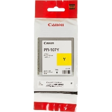 Картридж струйный Canon PFI-107Y (6708B001) желтый (130 мл) для Canon iP F680/685/780/785