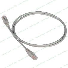 Патч-корд LANMASTER TWT UTP cat.5e, с заливными колпачками, 20.0 м, серый