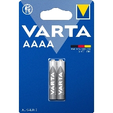 Батарейка Varta AAAA/25A/LR61/LR8D425 BL2 Alkaline 1.5V (04061) (2/20/100) Батарейка Varta AAAA/25A/LR61/LR8D425 BL2 Alkaline 1.5V (04061) (2/20/100)
