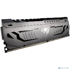 Оперативная память Patriot Viper Steel, DDR4, 8GB (1x8GB), 3600MHz, CL18, DIMM, с радиатором, черный
