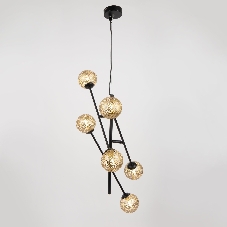 Светильник подвесной HIPER H819-0 6G96Вт BLACK/GOLD