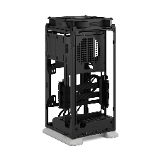 Компьютерный корпус без блока питания Fractal Design Mood, Mini-Tower, 1x180мм, 2xUSB-A 3.0 + 1xUSB 3.2 Type-C, SFX PSU Support, mITX Light Gray