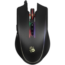 Мышь проводная A4Tech Bloody Q81 черный, 3200 dpi, USB, кнопки - 8
