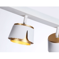Светильник Ambrella light TN71235/3 WH/GD белый/золото GX53/3 380*100*147