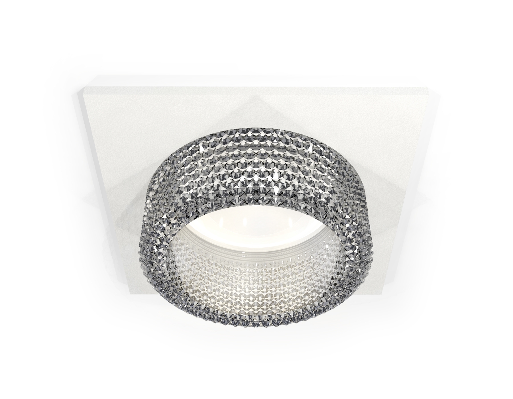 Комплект встраиваемого светильника Ambrella light XC6520040 SWH/CL белый песок/прозрачный MR16 GU5.3 (C6520, N6150)