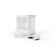 Корпус без блока питания Case HYTE Y40, Midi-Tower, TG, no fans, 2xUSB-A 3.2, 1xUSB Type-C, ATX, mATX, mITX Snow White