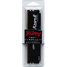 Оперативная память Kingston Fury Beast Black, DDR5, 32GB (1x32GB), 5600 MHz, CL36, с радиатором, чёрный