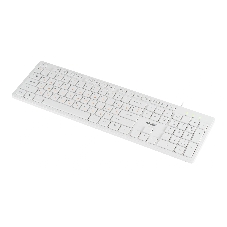 Клавиатура проводная Acer OKW123, USB, белый