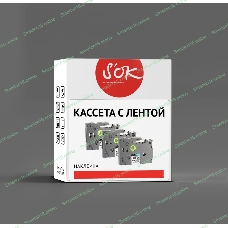 Кассета с лентой Sakura TZE241 для Brother PT18R/PT18RZ/PT300/PT-300B/PT310/PT-310B/PT320/PT340/ST1150/ST1150DX/PT1300/PT1700/PT1750/PT1760/PT1800/PT1810/PT1830/PT1830C/PT1830SC/PT1830VP/PT1880/PT1900/PT1910/PT1950/PT1960/PT2030/PT2030AD/PT2030VP/PT2100/PT2110/ST5/PT330/PT350/PT520/PT540/PT580C/PT1400/PT1500PC/PT1600/PT1650/PT2200/PT2210/PT2300/PT2310/PT2400/PT2410/PT2430PC/PT2500PC/PT2600/PT2610/PT2700/PT2710/PT2730/PT2730VP/PT7500/PT7600/PT530/PT550/PT3600/PT9200PC/PT9200DX/PT9400/PT9500PC/PT9600/PT9700PC/PT9800PCN/PT2420PC/PT-P700/PT-D400/PT-P750W/PT-D600/PT-1890/PT-D450/PT-E300/PT-H300/PT-2450DX/PT-2460/PT-2470/PT-2480/PT-2500PC/PT-P750W/PT-2430PC/PT-E500/PT-E550/PT-E550W/PT-H500/P-TOUCHPC/RL-700S/PT-D800W/PT-P900/PT-P900W/PT-P950NW/PT-550, черный на белом, 18мм/8м, наклейка