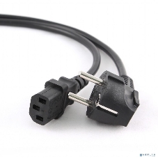 Кабель Gembird Power 250V 10A EUR, VDE питания сетевой, Евровилка, заземление, 5m (PC-186-VDE-5M)
