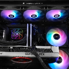 Система жидкостного охлаждения Thermalright Aqua Elite 360 V3 ARGB Soc-AM5/AM4/1151/1200/2066/1700 черный 4-pin 25.6dB Al Ret (A-ELITE-BL-360-ARGB-V3)