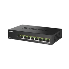 Коммутатор D-Link DMS-108P/A1A, 8×2.5 Гбит/с, неуправляемый