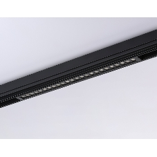Светильник светодиодный трековый для шинопровода Magnetic Ambrella light GL1740 BK черный IP20 24W 4200K 220V 24° 455*25*42 (Без ПДУ)