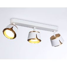 Светильник Ambrella light TN71235/3 WH/GD белый/золото GX53/3 380*100*147