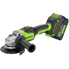 Углошлифовальная машина Greenworks GD24AG 758Вт 10500об/мин рез.шпин.:M14 d=125мм (3200207CUH)