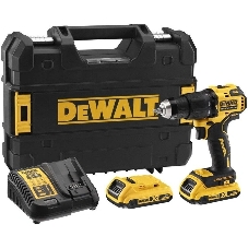 Дрель-шуруповерт DeWalt DCF809D2T-QW, 18 В, 2 Ач, 190 Нм, бесщеточный, ударный